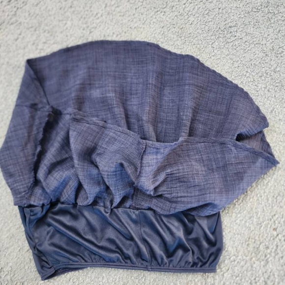 Like New Blue Blush Brand Navy Crop Size S + Pant Size M Set - Picture 10 of 12